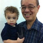 Grandpa Seah with Elijah (& the T-Rex) Grandpa Seah with Elijah (& the T-Rex)
