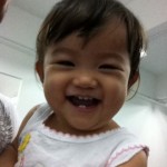 Baby Amelia's toothy smile :) Baby Amelia's toothy smile :)