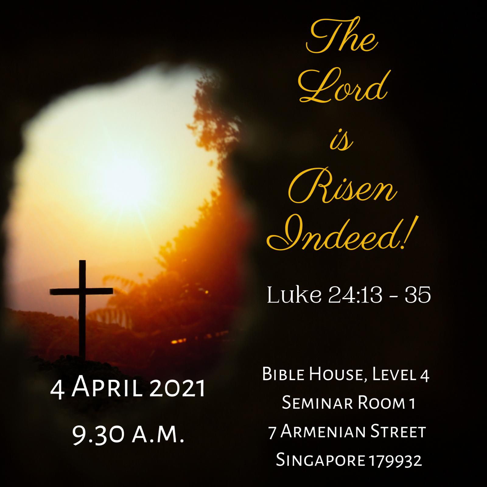 The Lord is Risen!